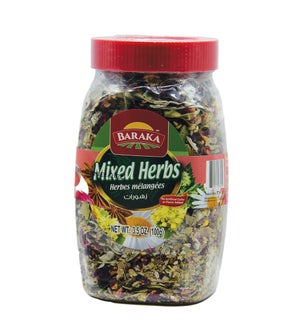 Mixed Herbs in jar "ZHOURAT" "BARAKA" 3.52 oz (100